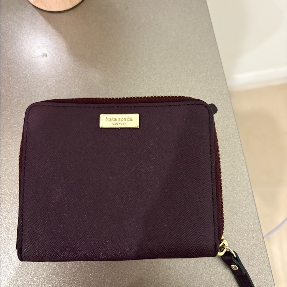 Kate Spade burgundy wallet